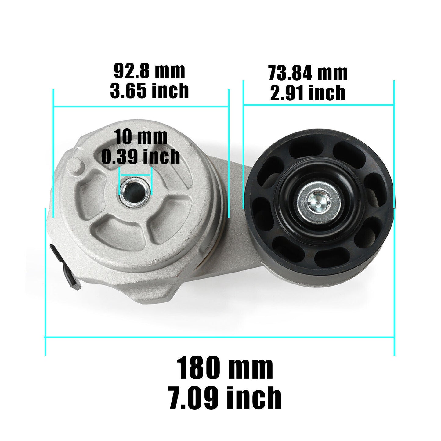 New Belt Tensioner Assembly Engine Aluminium 0239233 5270678 Fit For Q