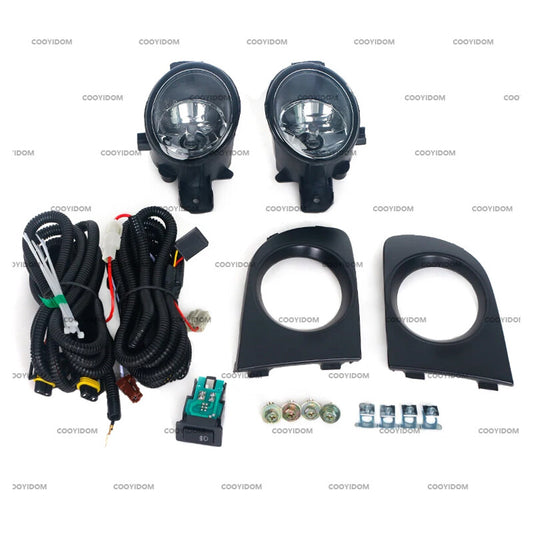 1 Pair Front Bumper Fog Lamp set Halogen Light For Sentra Sunny 2004-2008 v