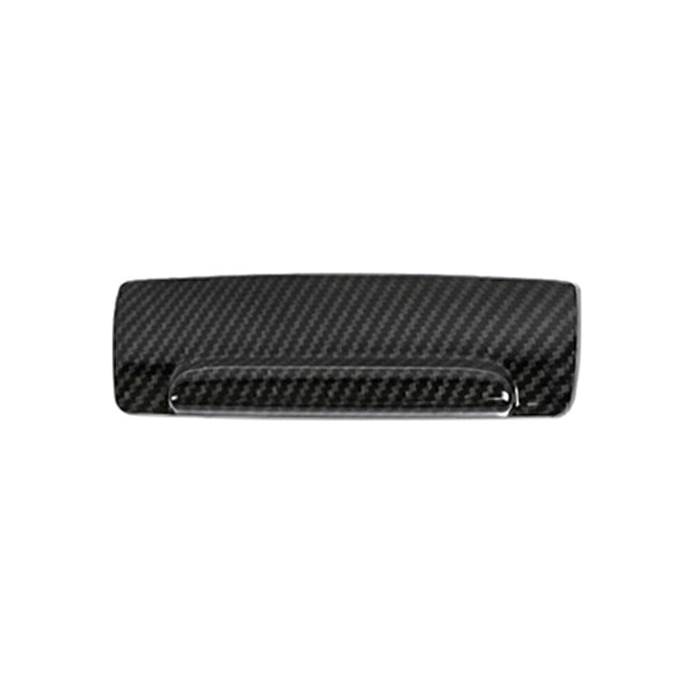 Inner Central Ashtray Panel Cover Trim ABS Carbon Fiber for Volvo XC40 2018-2020