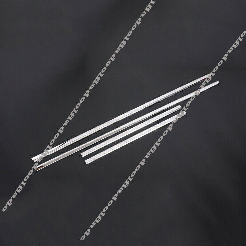 4Pcs for Toyota FJ Cruiser 2007-2021 Chrome Bottom Window Frame Sill Strip Cover