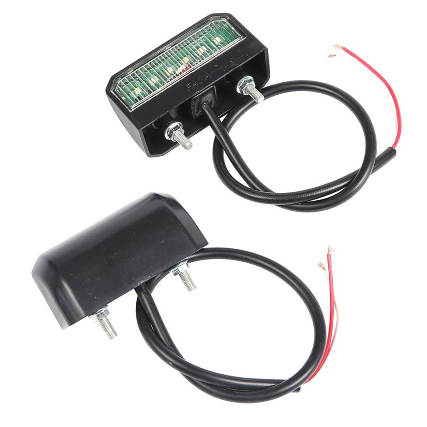 2X 6-LED license plate light license plate lighting trailer license plate light Q