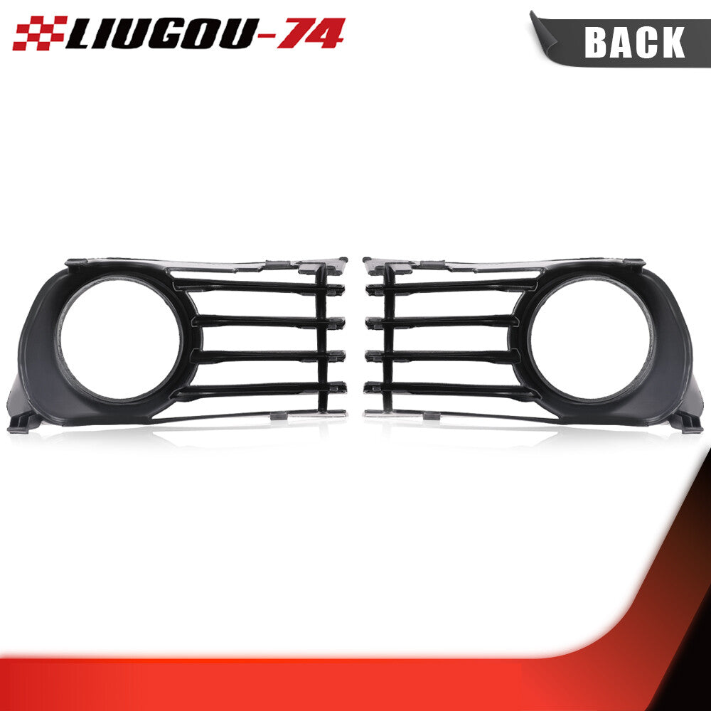 2 Pack Fits for Prius 2004 - 2009 Front Bumper Fog Light Cover Grill - v