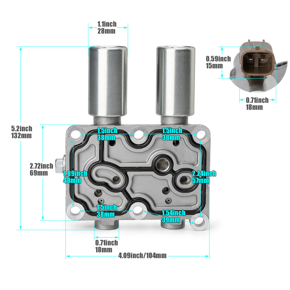 Transmission Dual Shift Linear Solenoid 28015-PLX-305 for Honda for Civic 1.7L 01-05