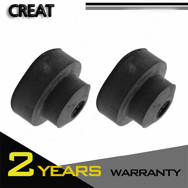 2-Pack Black Condenser Cushions (Rubber) Suitable for Honda Accord, CR-V, and for Civic Crossstour