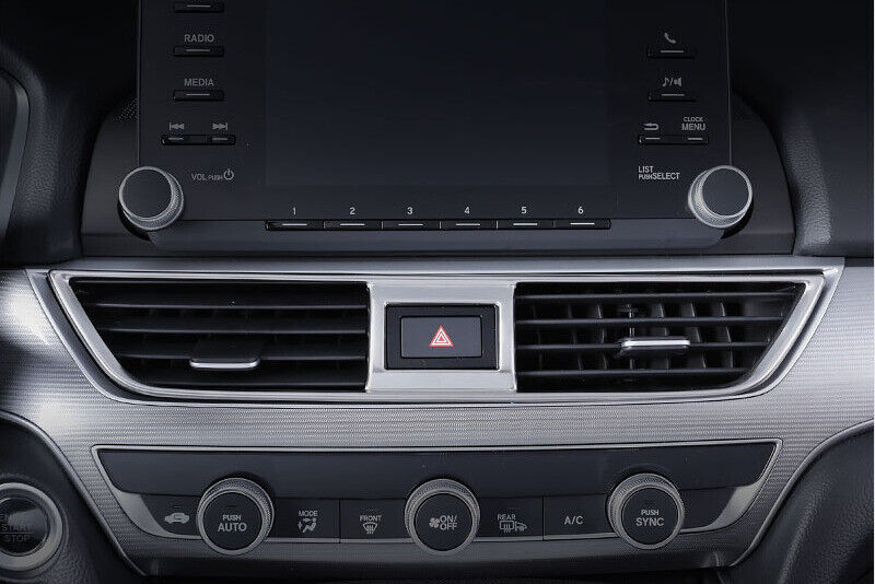 Carbon Fiber Center Control Gear Panel Trim Decal for Tacoma 2011 - 2015- v