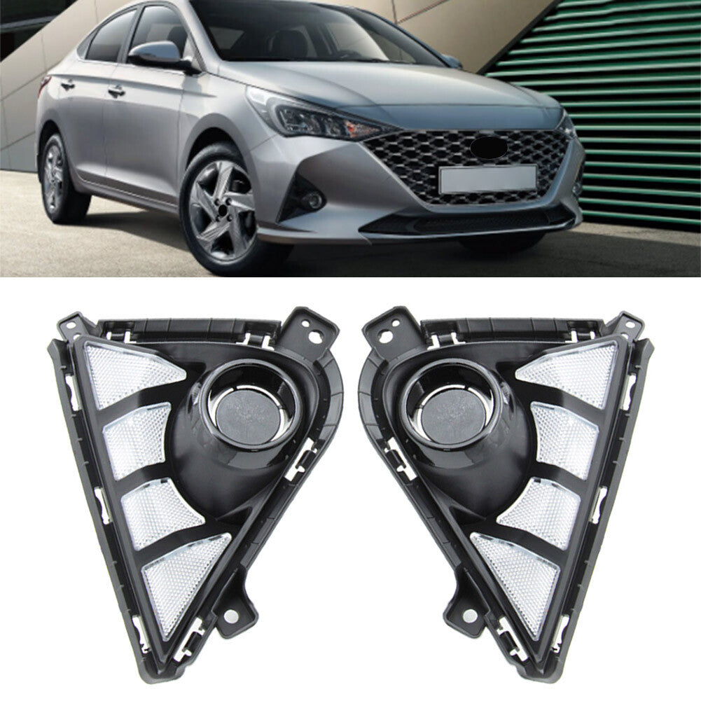 LED Daytime Running Light w/ Turn Signal Lamp Fit for Hyundai Accent 2021 Pair Car