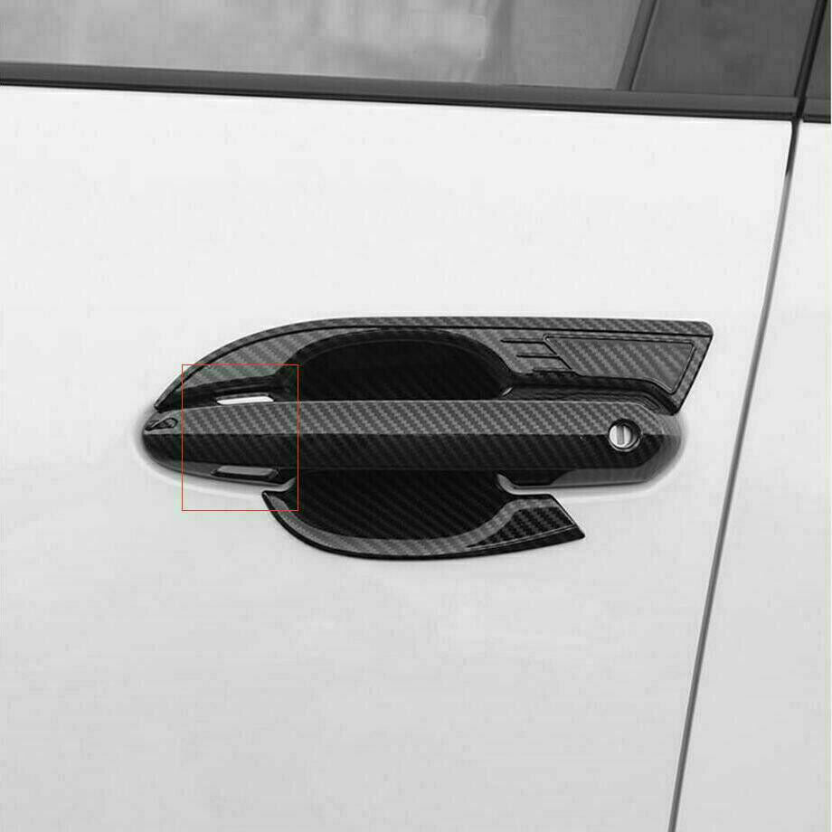 2For F150 2021-2023 Carbon Fiber Dashboard Side Air Vent Outlet Cover Trim v