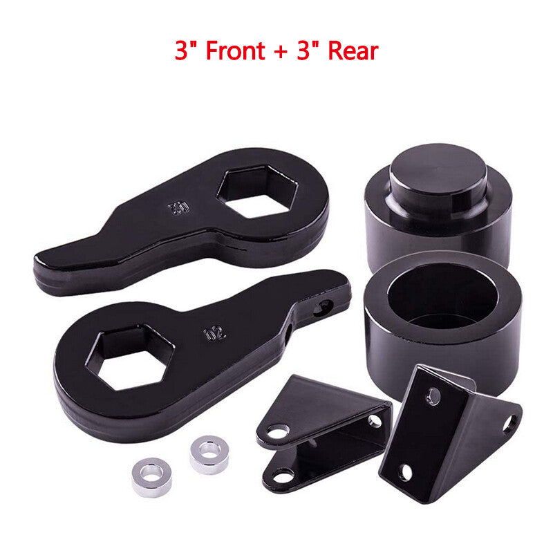 3-inch front and 3-inch rear leveling and lifting shock absorbers for 2003-2010 for Hummer H2