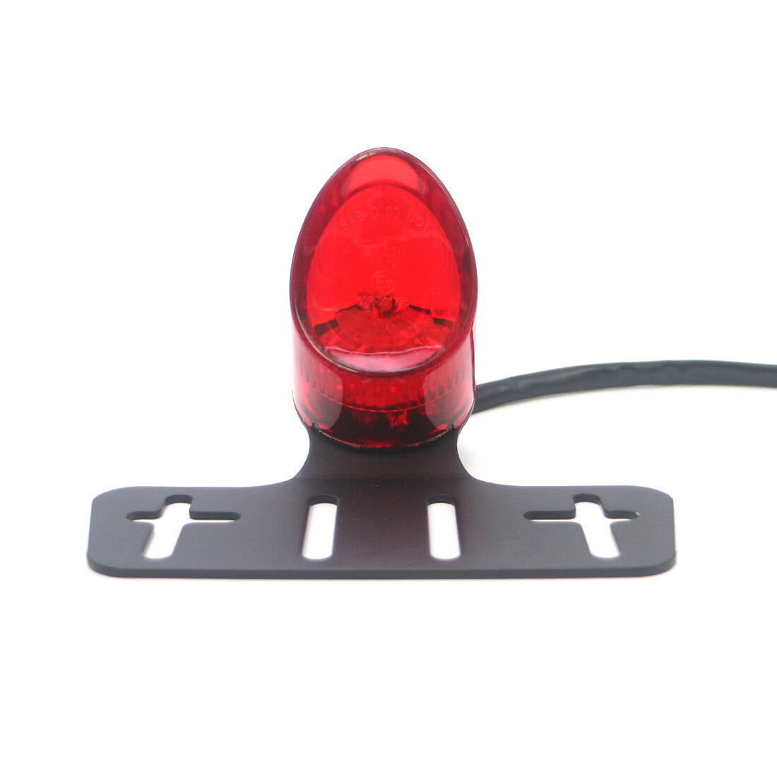 New Black LED Rear License Tail Brake Light Lamp for Honda Bobber Chopper Custom Q