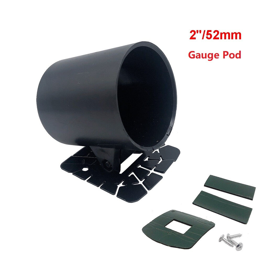 Universal Single Gauge Cup 52mm Mount Holder 2¡±ABS Meter Pod Dash Mount Bracket