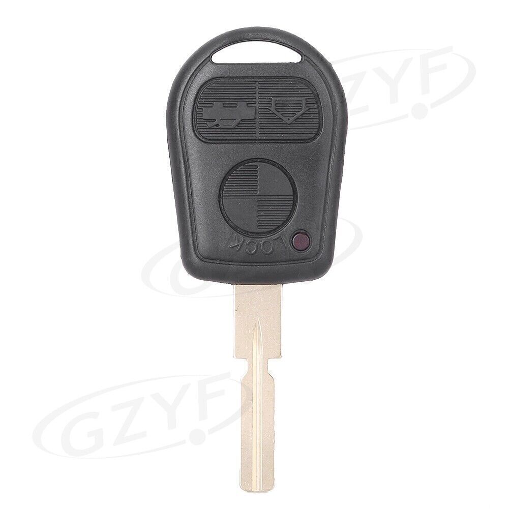 for BMW E31 E32 E34 E36 E38 E39 Car Remote PG901A 3 Button Key Shell Case Cover Q