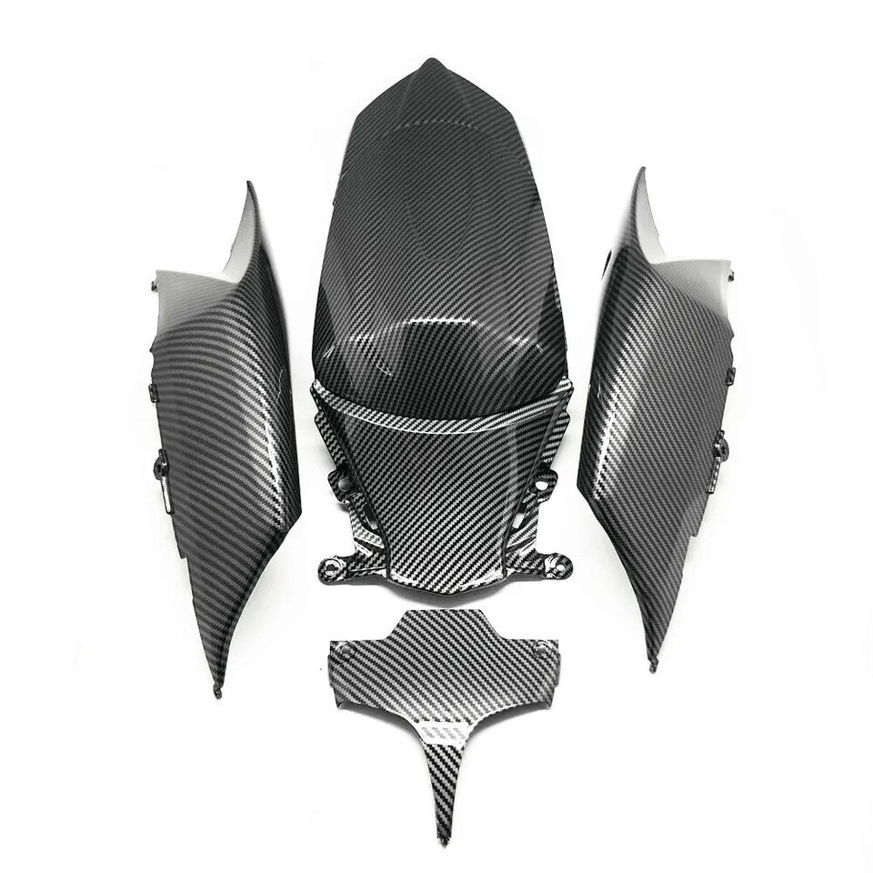 for SUZUKI GSX-R 600 750 Carbon Fiber Rear Tail Side for Seat Fairing 2008-2010 K8