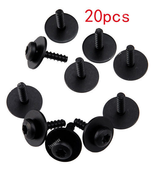 20Pcs Fender Liner Splash Shield Torx Nut Screws for Ford Edge Focus W702413S307 Q