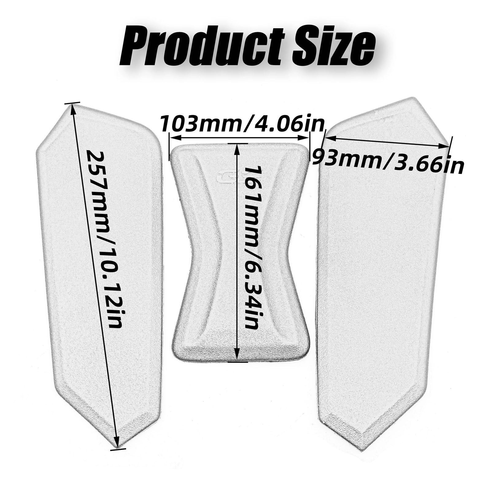 Fuel Gas Tank Pad Anti Stickers Knee Grip 3M Side Decal for BMW F750GS F850GS