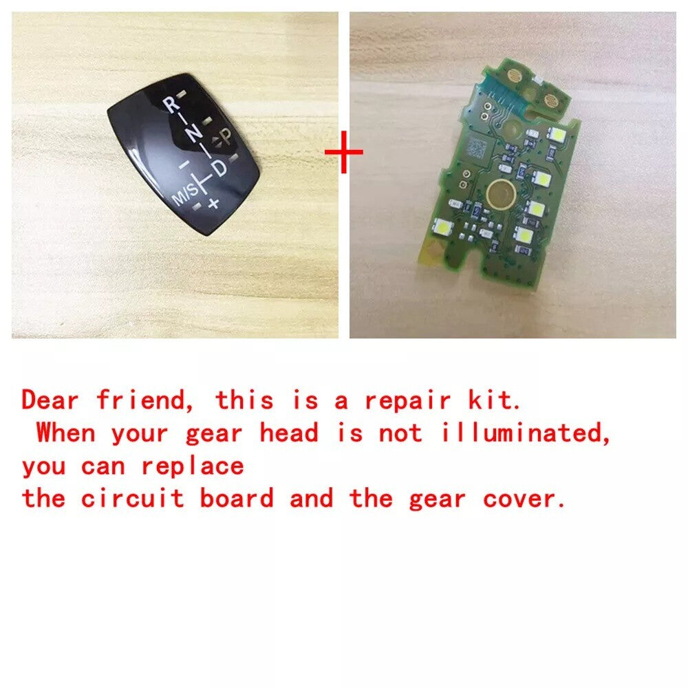 Gear Shift Knob Panel w/LED Circuit Board Partd for 2 3 5 6 7' X3 X4 X5 X6 n