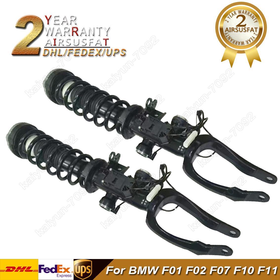 2x Front Left Right Shock Absorber Strut 4WD w/EDC for BMW F01 F02 F07 F10 F11