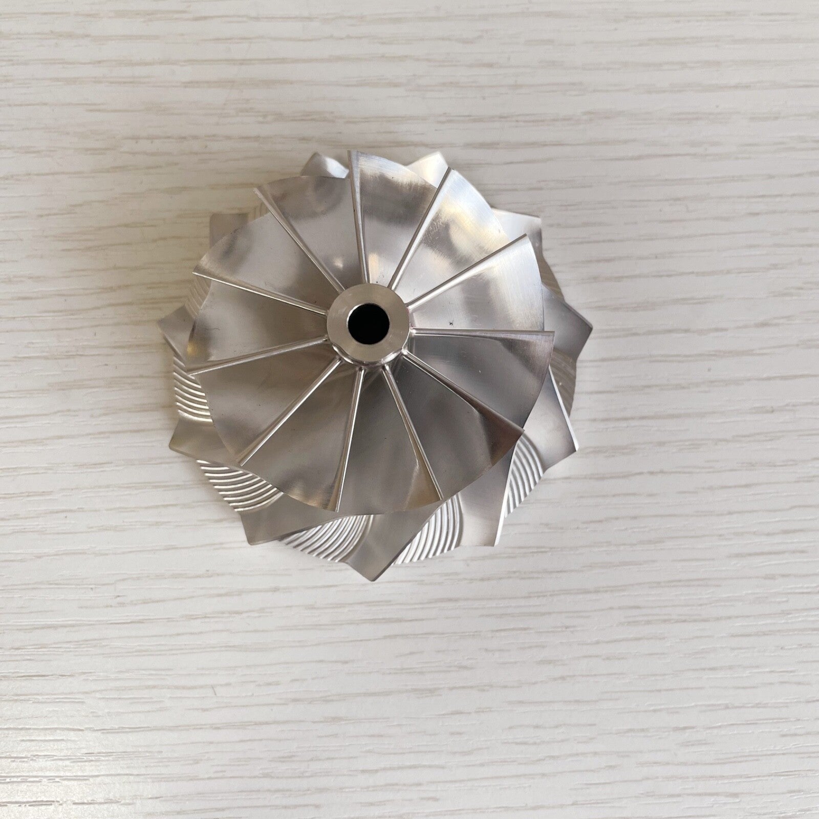 GTX3576 reverse 58.00/76.13mm 11+0 blades performance billet compressor wheel