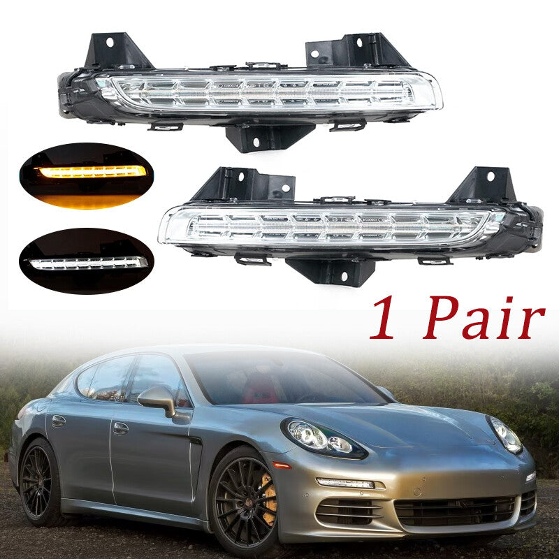 1 Dual daytime running light signal light for Porsche for Panamera 2014 - 2017