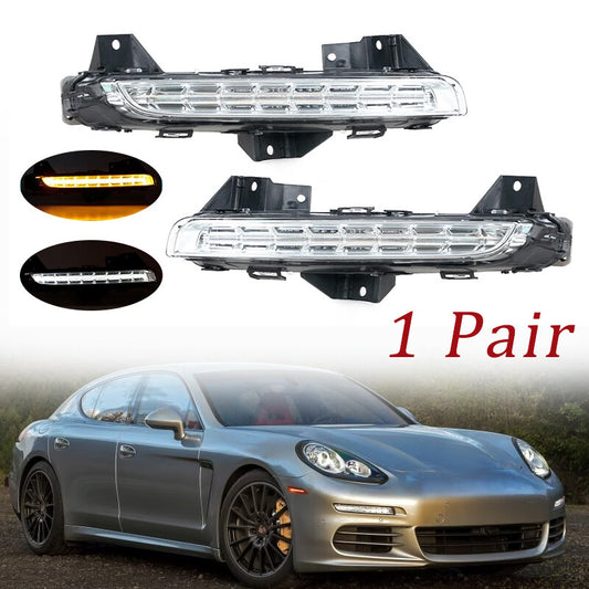 1 Dual daytime running light signal light for Porsche for Panamera 2014 - 2017