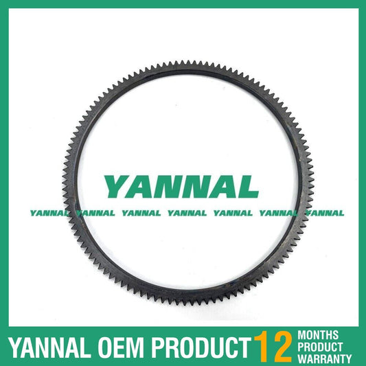 The all-new 4TNV88 flywheel ring gear is suitable for Yanmar engine parts.