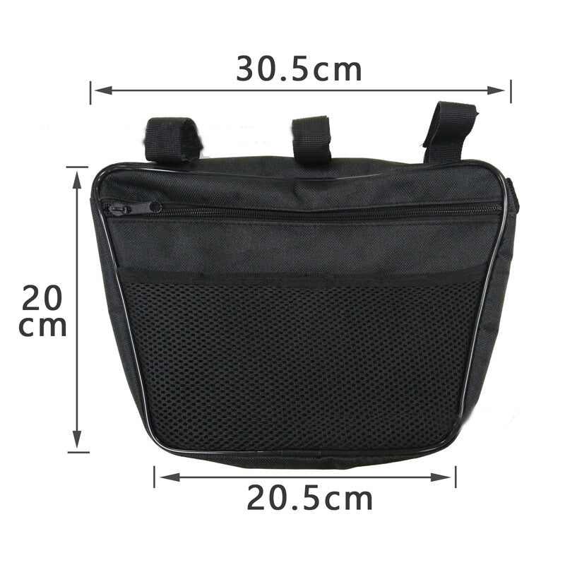 Black passenger glove box storage bag handle polyester bag suitable for JK TJ YJ CJ JL- n