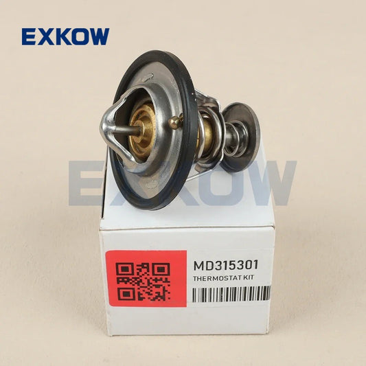 Thermostat Kit 82¡ãC for Mitsubishi Pajero Outlander Magna Nimbus Lancer MD315301 Q