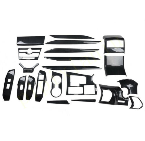 21X Carbon Fiber ABS Car Interior Kit Cover Trim for Lexus NX200t 300h 2015-2021