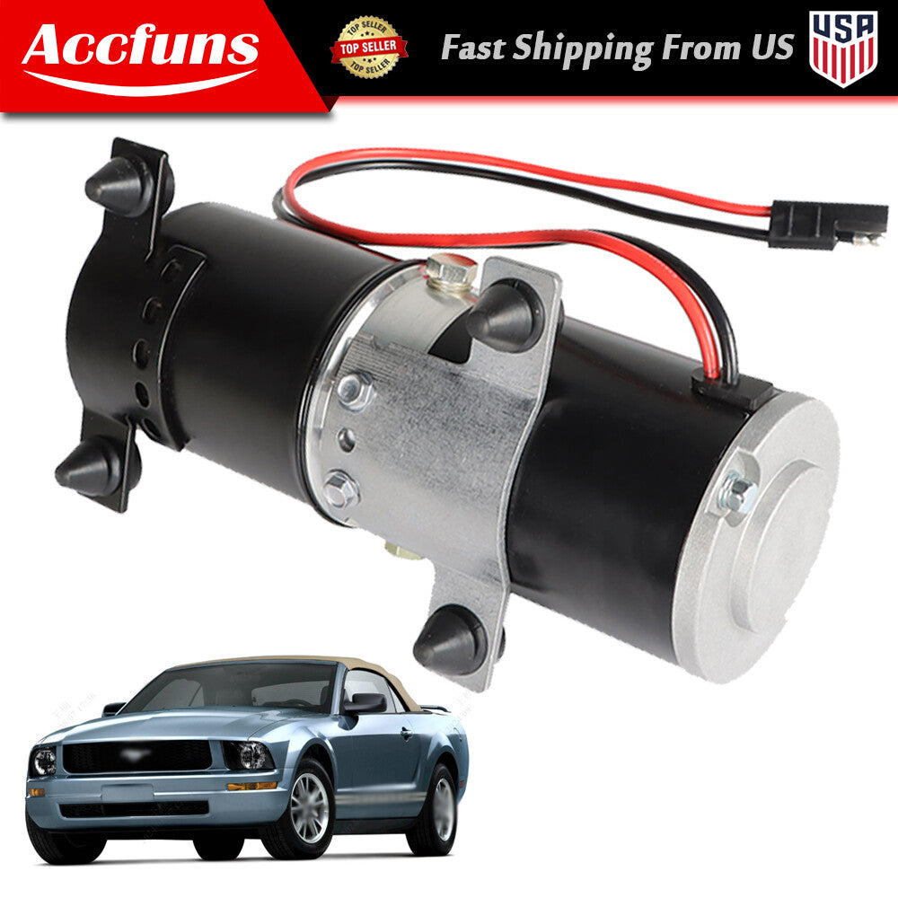 2-Door Convertible Top-Mount Motor Pump - new for 2005/2006 Mustangs