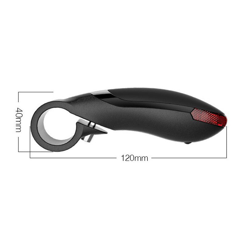 22mm universal bicycle handlebar LED turn signal with light on handlebar end - n
