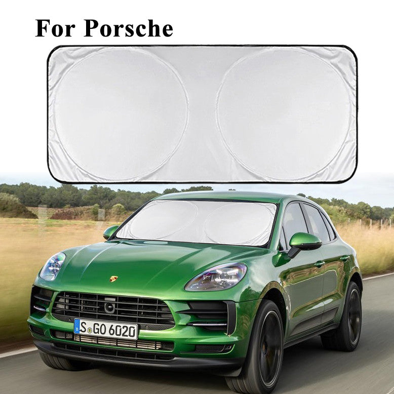 UV block sunshade for Cayenne 911 windshield - n