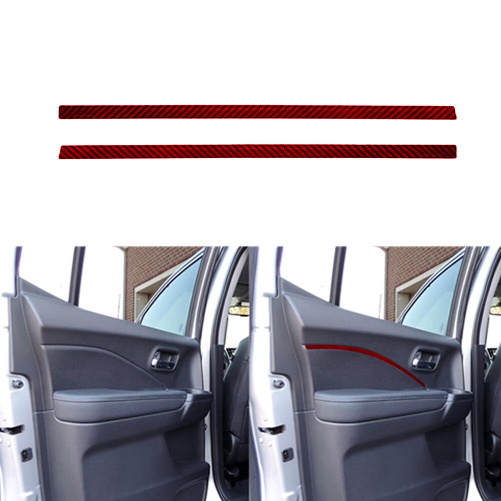 Red Carbon Fiber Automatic Transmission Panel Trim for Honda CRV CR-V 2012-2016 v
