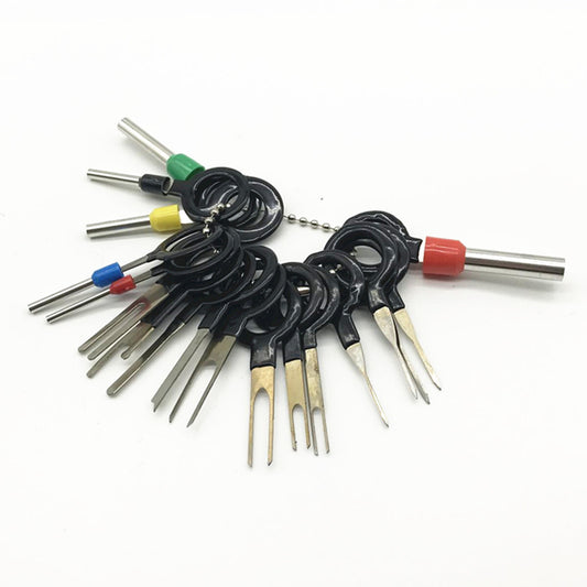 Car Electrical Wiring Crimp Connector Pin Terminal Removal Tool Harness Repair