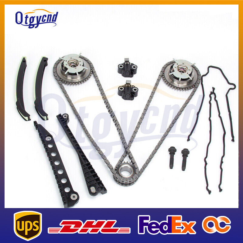 Suitable for Ford 5.4L 3V camshaft phaser sprockets, timing tensioners, and chain guide kits.