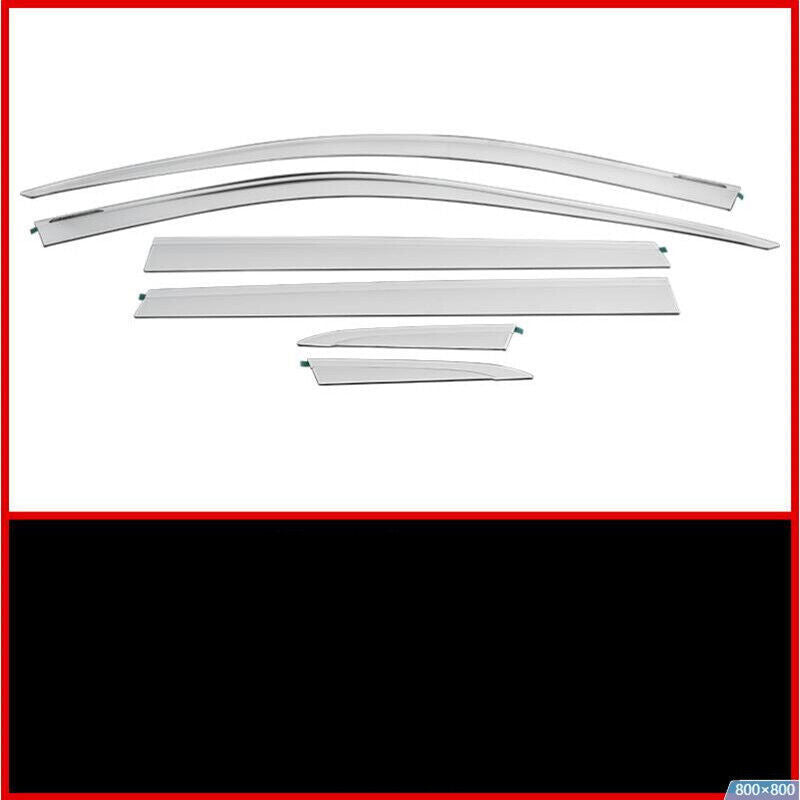 for Honda CR-V CRV 2023+ Silvery Window Visor Vent Shades Sun Rain Guard n