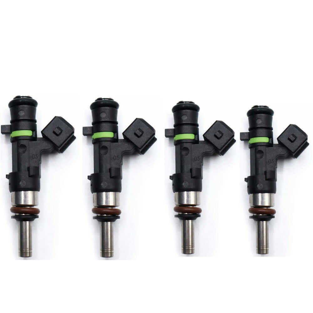 4 x 390cc Fuel Injectors Uprated for Abarth 500 595 695 fit 0280158124