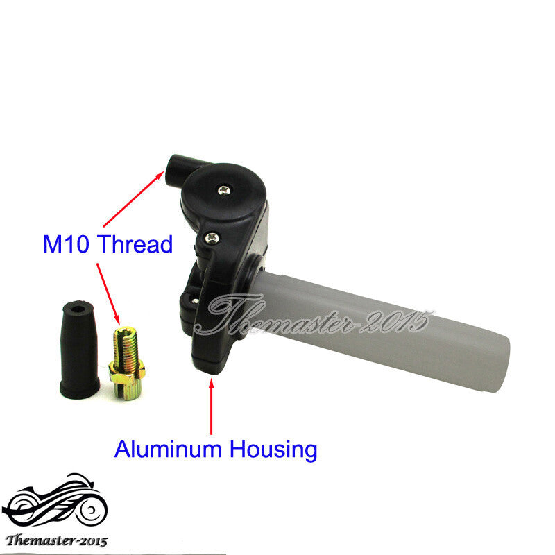 Gas Throttle Tube Housing Assembly for SUZUKI 2-Stroke RM125 RM250 Motorcycle Q