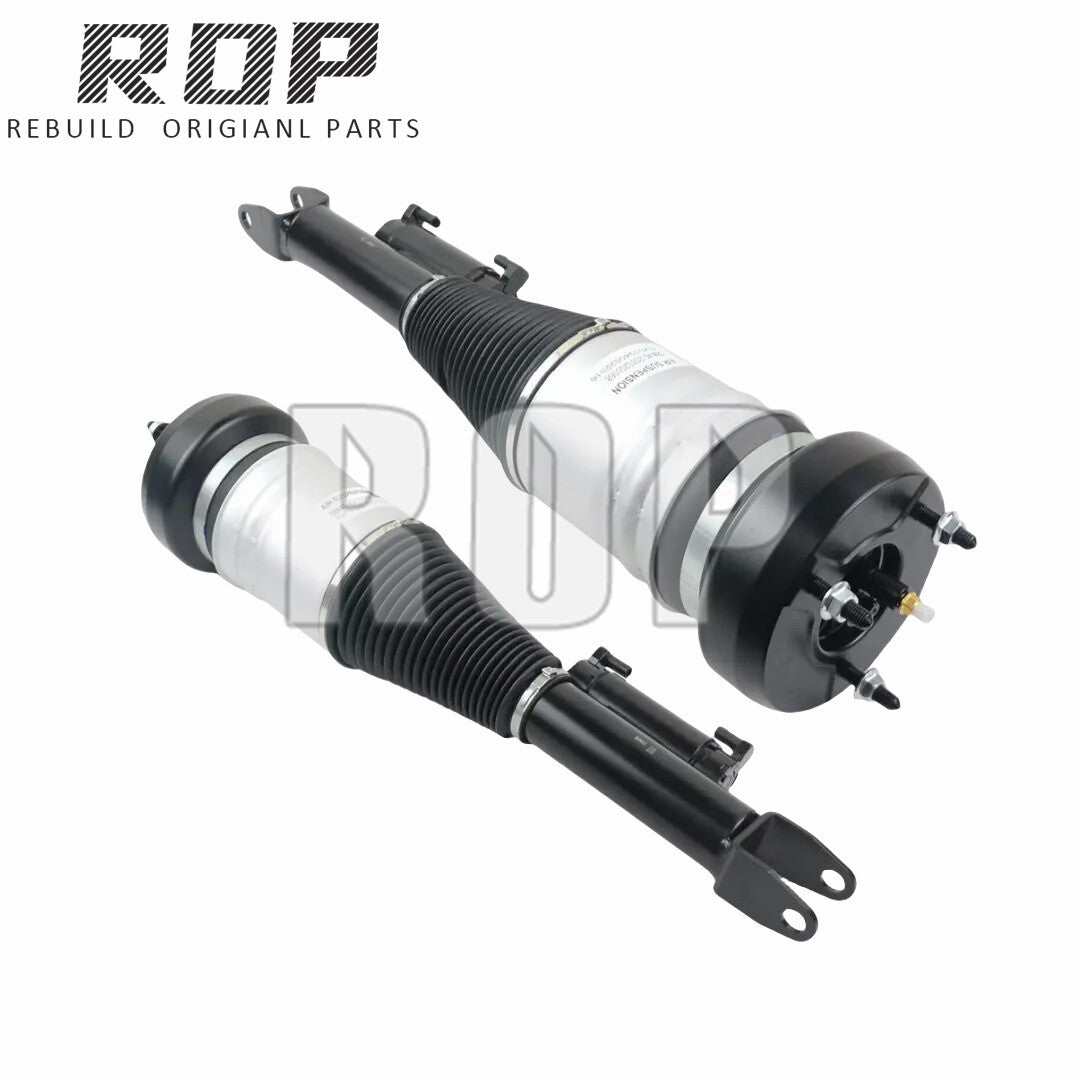 Pair Front Air Suspension Struts for Mercedes Benz W205 C-Class C200 2WD 2013-20
