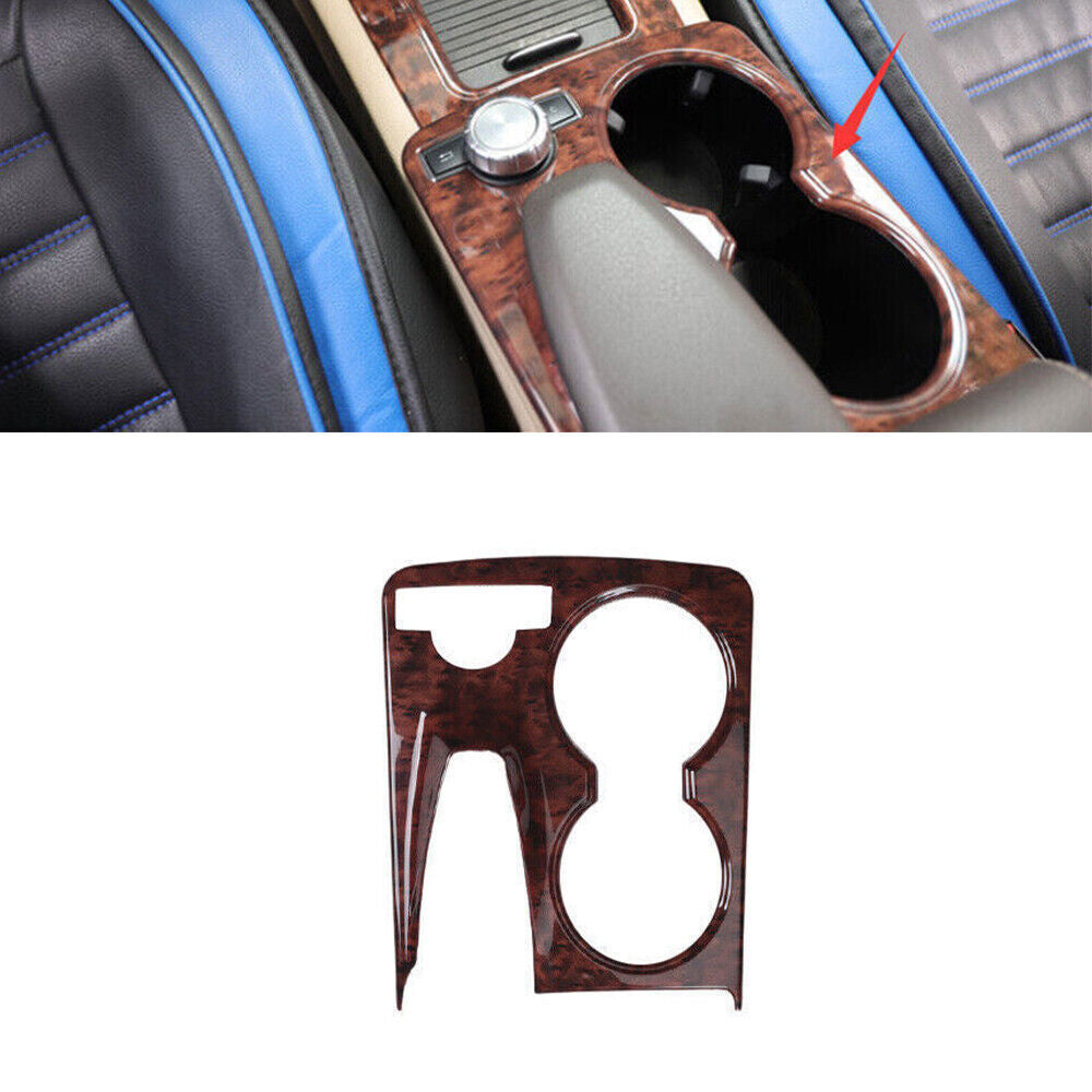 For GLK 09-2014 Agate Wood Middle Console Gear Shift Cover Trim B n