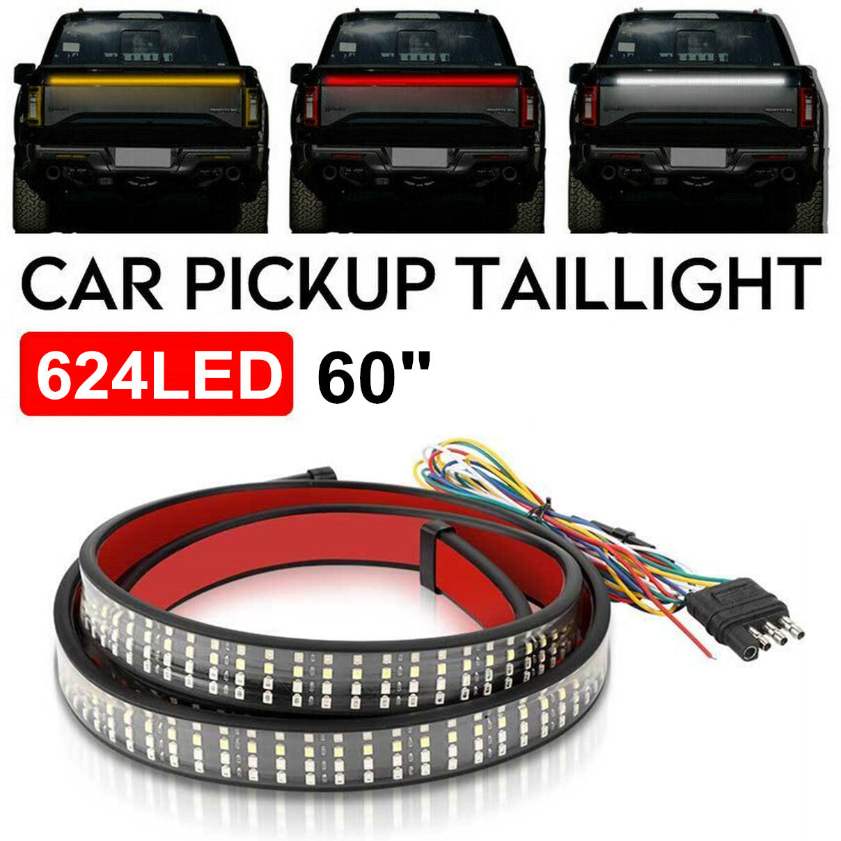 60-inch LED tailgate light strip for 4-row, 6-function rear tailgate - for Dodge Accessories n