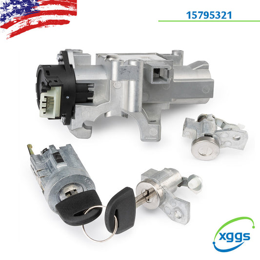 Ignition Barrel Assembly Housing Door Lock Cylinder For 2004-12 COLORADO/ for CANYON Q