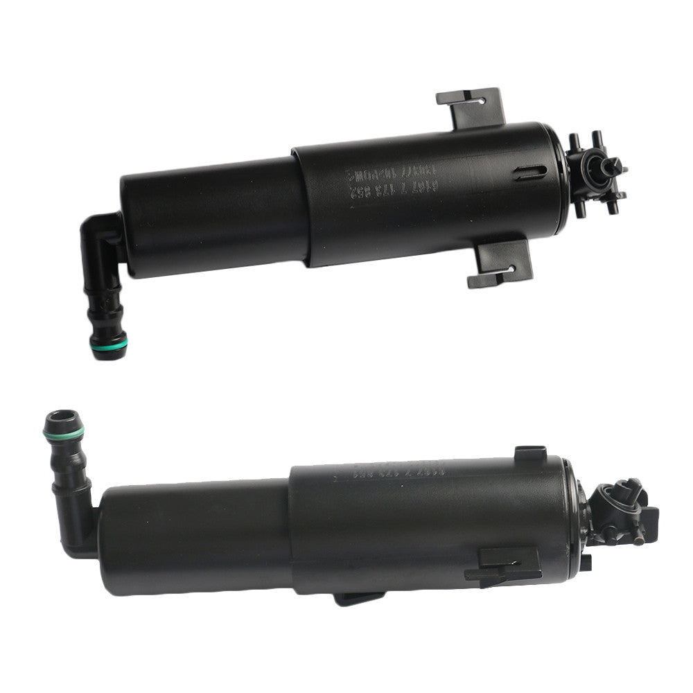 Pair L+R Headlight Washer Nozzle Wiper Cylinder Pump for BMW E70 for X5 2007-13