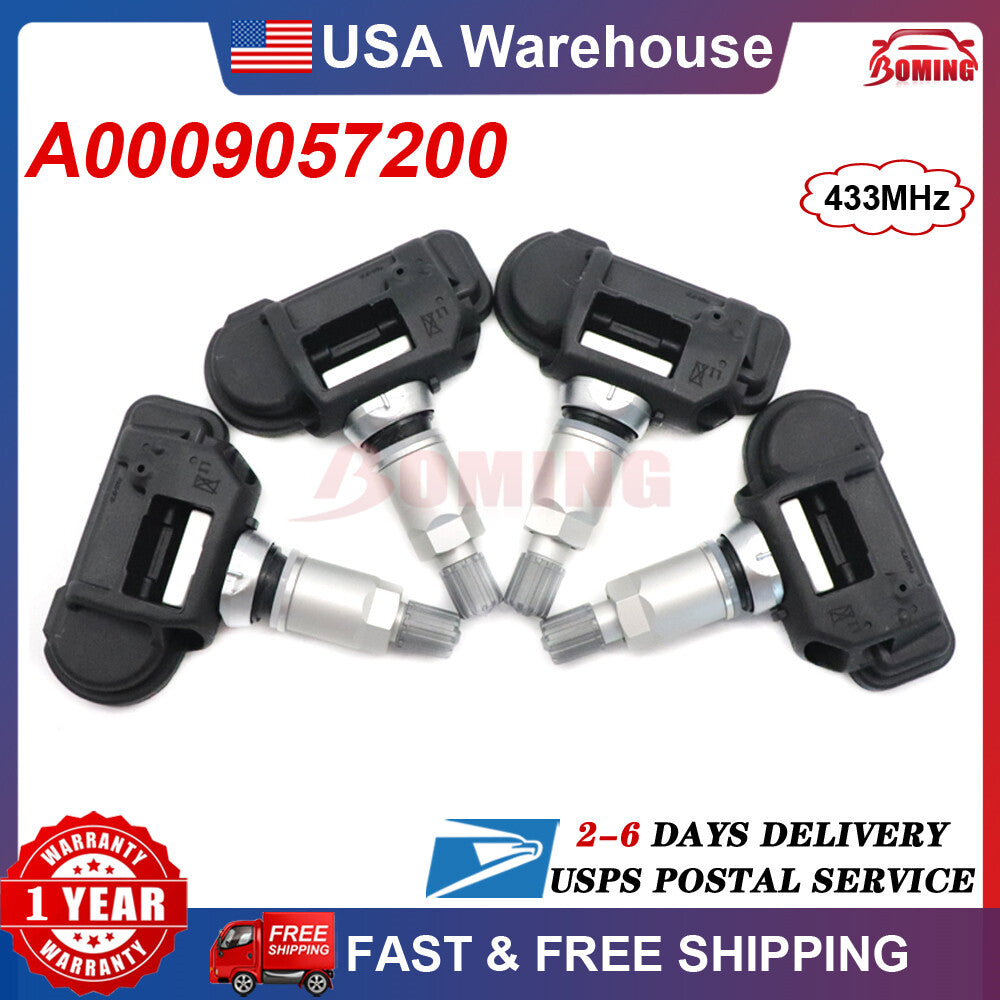 New A0009057200 4X TPMS TIRE PRESSURE SENSOR for Mercedes-Benz E350 C250 C300