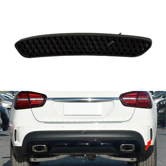 Rear Right Bumper Side Grill Insert Trim for Benz 15-19 GLA250 15-19 GLA45 AMG Q