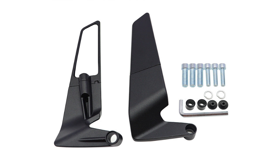 Universal 8/10mm Motorcycle fixed wing motorcycle rearview mirror
