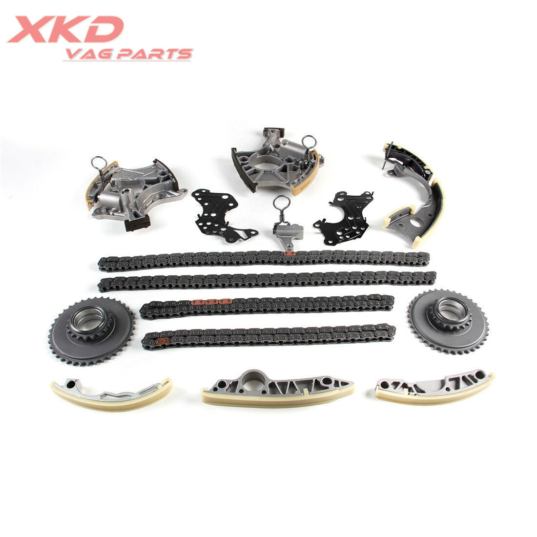 3.2L 2.4L Timing Chain Tensioner&Gear Kit Fit for Audi for A4 for A6 for A8 AUK BKH BDW Q