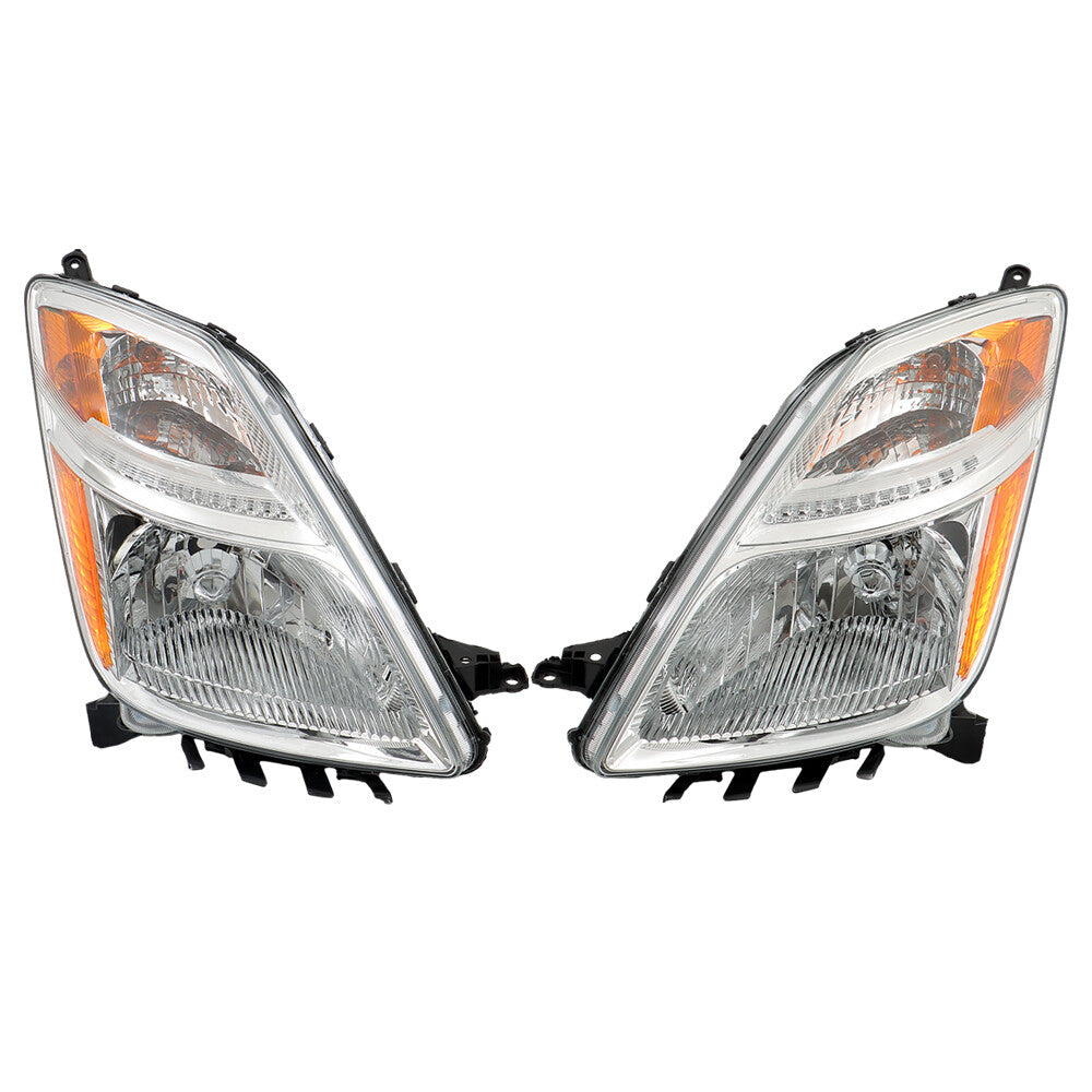  LED headlights for 2007-2011 W204 C-Class DRL headlight upgrade 