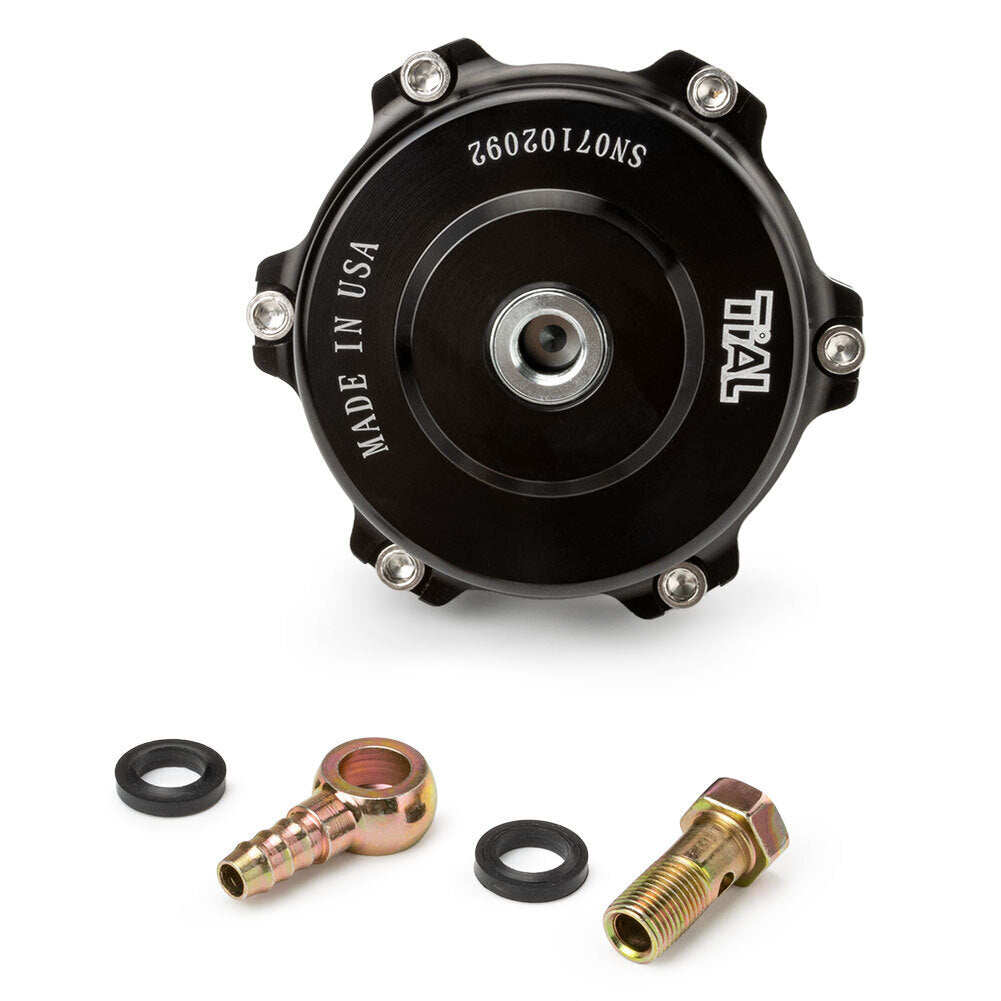 BV50 Series 50mm Blow Off Valve BOV For TIAL Q V-Band Flange 6 PSI Spring