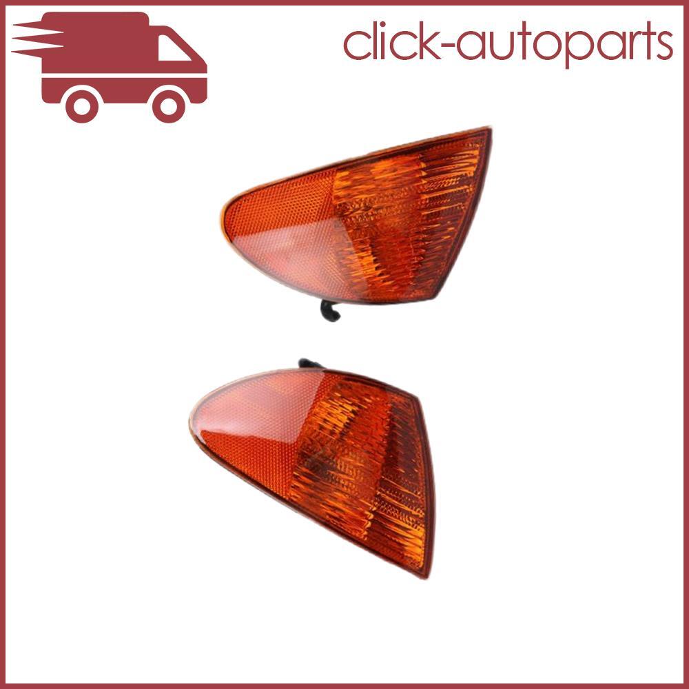 Pair Corner Light Turn Signal Lamp for 99-01 for BMW E46 Sedan 3-Series Left + Right Q