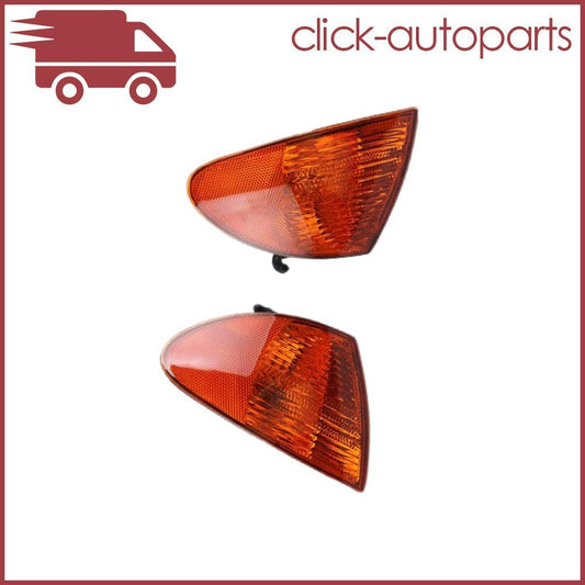 Pair Corner Light Turn Signal Lamp for 99-01 for BMW E46 Sedan 3-Series Left + Right Q