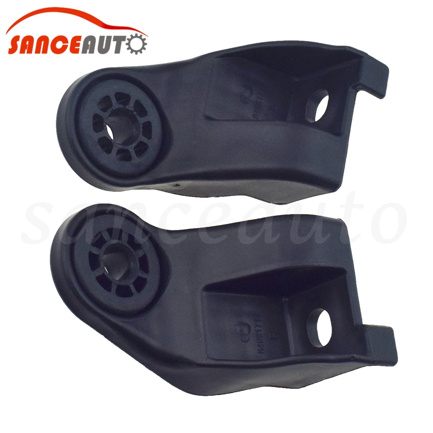 Two-piece upper radiator insulator mounting brackets for Terrain Equinox 18-22 84981711- n